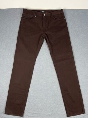 Boss Men’s Slim Straight Jeans - Dark Brown